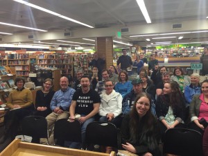 Finn Fancy Book launch crowd (left half)