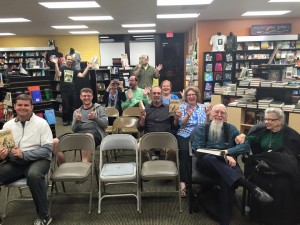 Randy reads at Mysterious Galaxy