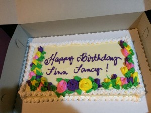 Finn Fancy Birthday Cake